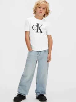 Calvin Klein Logo-T-Shirt für Kinder^Kinder T-shirts|Kleidung