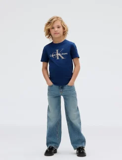Calvin Klein Logo-T-Shirt für Kinder^Kinder T-shirts|Kleidung