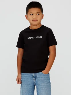 Calvin Klein Logo-T-Shirt für Kinder^Kinder T-shirts|Kleidung