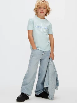 Calvin Klein Logo-T-Shirt für Kinder^Kinder T-shirts|Kleidung