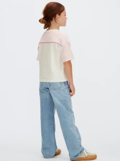 Calvin Klein Logo-T-Shirt in Blockfarben-Design^Kinder T-shirts & Tops|Kleidung