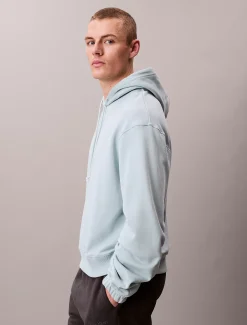 Calvin Klein Lounge-Hoodie aus Baumwoll-Frottee-Mix^Herren Nachtwäsche & LoungewearFrisch Eingetroffen