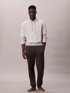 Calvin Klein Lounge-Hoodie aus Baumwoll-Frottee-Mix^Herren Nachtwäsche & LoungewearFrisch Eingetroffen