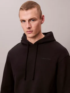Calvin Klein Lounge-Hoodie aus Baumwoll-Frottee-Mix^Herren Nachtwäsche & LoungewearFrisch Eingetroffen