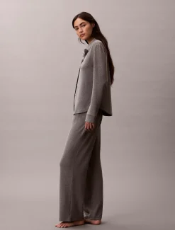 Calvin Klein Lounge-Hose aus gebürstetem Strick^Damen Nachtwäsche & Loungewear