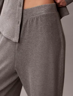 Calvin Klein Lounge-Hose aus gebürstetem Strick^Damen Nachtwäsche & Loungewear