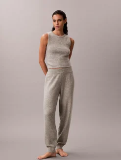 Calvin Klein Lounge-Jogginghose - Plush Terry^Damen Nachtwäsche & Loungewear