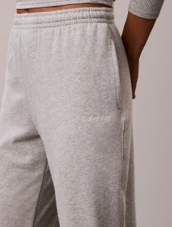Calvin Klein Lounge-Jogginghose aus Baumwoll-Frottee-Mix^Damen Nachtwäsche & Loungewear
