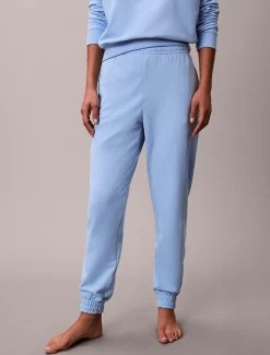 Calvin Klein Lounge-Jogginghose aus Baumwoll-Frottee-Mix^Damen Nachtwäsche & Loungewear