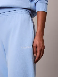 Calvin Klein Lounge-Jogginghose aus Baumwoll-Frottee-Mix^Damen Nachtwäsche & Loungewear