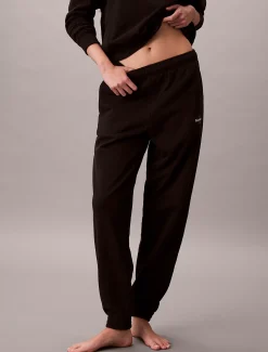 Calvin Klein Lounge-Jogginghose aus Baumwoll-Frottee-Mix^Damen Nachtwäsche & Loungewear