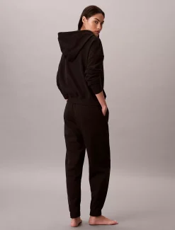 Calvin Klein Lounge-Jogginghose aus Baumwoll-Frottee-Mix^Damen Nachtwäsche & Loungewear