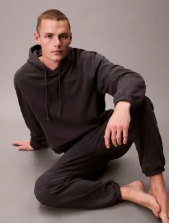 Calvin Klein Lounge-Jogginghose aus Baumwoll-Frottee-Mix^Herren Nachtwäsche & LoungewearFrisch Eingetroffen