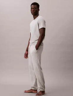 Calvin Klein Lounge-Jogginghose aus Baumwoll-Frottee-Mix^Herren Nachtwäsche & LoungewearFrisch Eingetroffen