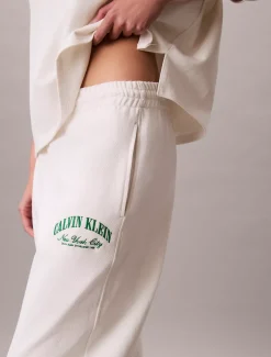 Calvin Klein Lounge-Jogginghose aus Baumwolle mit Heritage-Logo^Damen Nachtwäsche & Loungewear