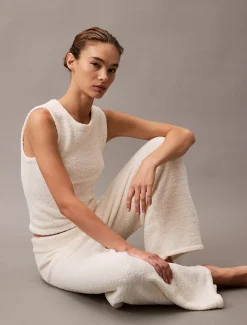Calvin Klein Lounge-Jogginghose aus kuscheligem Strick^Damen Nachtwäsche & Loungewear