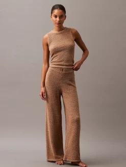 Calvin Klein Lounge-Jogginghose aus kuscheligem Strick^Damen Nachtwäsche & Loungewear