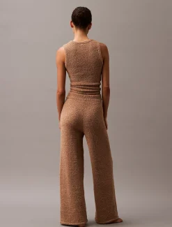 Calvin Klein Lounge-Jogginghose aus kuscheligem Strick^Damen Nachtwäsche & Loungewear