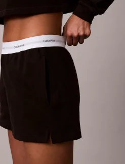 Calvin Klein Lounge-Shorts aus Baumwolljersey^Damen Nachtwäsche & Loungewear