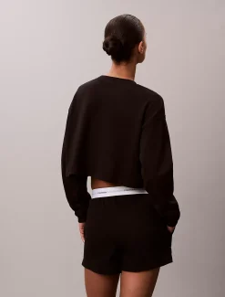 Calvin Klein Lounge-Shorts aus Baumwolljersey^Damen Nachtwäsche & Loungewear