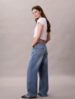 Calvin Klein Low Rise Baggy Jeans^Damen High Rise Skinny|Relaxed Boot