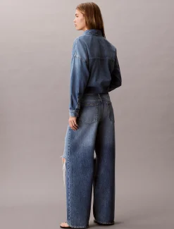 Calvin Klein Low Rise Distressed Baggy Jeans^Damen High Rise Skinny|Relaxed Boot