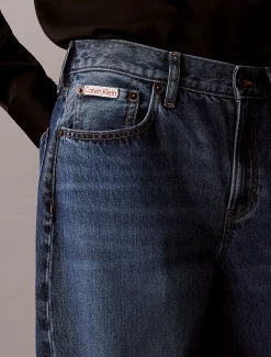 Calvin Klein Lässige Barrel Jeans^Damen High Rise Skinny|Mom Jeans