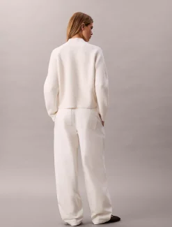 Calvin Klein Lässige Baumwollhose mit Gürtel^Damen Hosen & Shorts