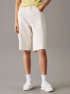 Calvin Klein Lässige Bermuda-Shorts aus Denim^Damen Hosen & Shorts