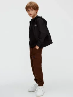 Calvin Klein Lässige Cargohose aus Satin^Kinder Shorts & Trousers|Kleidung