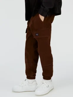 Calvin Klein Lässige Cargohose aus Satin^Kinder Shorts & Trousers|Kleidung