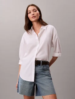 Calvin Klein Lässige Denim-Shorts im 90er Jahre Look^Damen Hosen & Shorts