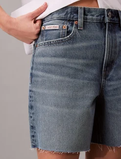 Calvin Klein Lässige Denim-Shorts im 90er Jahre Look^Damen Hosen & Shorts