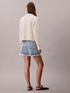 Calvin Klein Lässige Denim-Shorts im 90er Jahre Look^Damen Hosen & Shorts