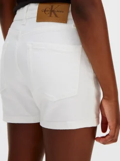 Calvin Klein Lässige Denim-Shorts mit hoher Bundhöhe^Kinder Kleidung