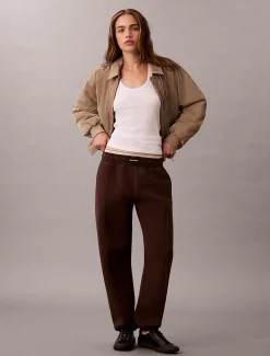 Calvin Klein Lässige, glatte Stretch-Jogginghose^Damen Hosen & Shorts