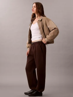 Calvin Klein Lässige, glatte Stretch-Jogginghose^Damen Hosen & Shorts