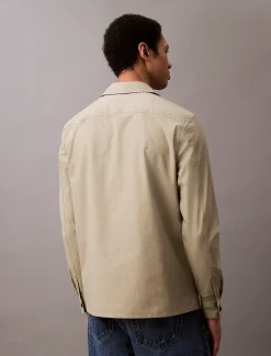Calvin Klein Lässige Hemdjacke aus Ripstop-Baumwolle^Herren Hemden & Poloshirts