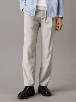 Calvin Klein Lässige Hose mit Bundfalten^Herren Hosen & Shorts