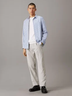 Calvin Klein Lässige Hose mit Bundfalten^Herren Hosen & Shorts