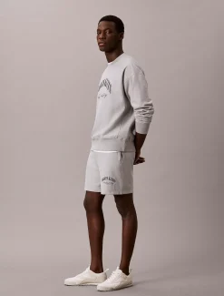 Calvin Klein Lässige Joggingshort aus Premium Frottee^Herren Hosen & Shorts