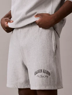 Calvin Klein Lässige Joggingshort aus Premium Frottee^Herren Hosen & Shorts
