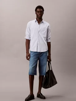 Calvin Klein Lässige lange Denim-Shorts^Herren Hosen & Shorts