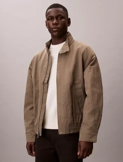 Calvin Klein Lässige Tech-Blouson-Jacke^Herren JackenFrisch Eingetroffen