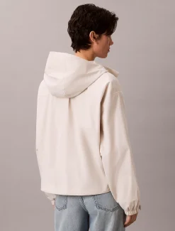 Calvin Klein Lässige Tech-Jacke mit Kapuze^Damen JackenFrisch Eingetroffen