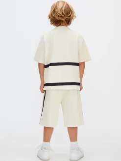 Calvin Klein Lässige Varsity-Logo-Shorts^Kinder Kleidung