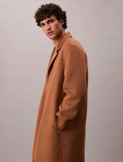 Calvin Klein Lässiger Doubleface-Wollmantel^Herren Mäntel