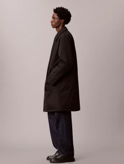 Calvin Klein Lässiger gefütterter Herrenmantel^Herren Stepp Jacken|Mäntel