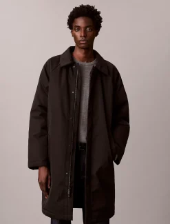 Calvin Klein Lässiger gefütterter Herrenmantel^Herren Stepp Jacken|Mäntel