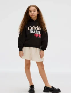 Calvin Klein Lässiger Logo-Hoodie^Kinder Hoodies & Pullover|Kleidung